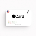Apple Card US | USD 5 Gift Card | US Region