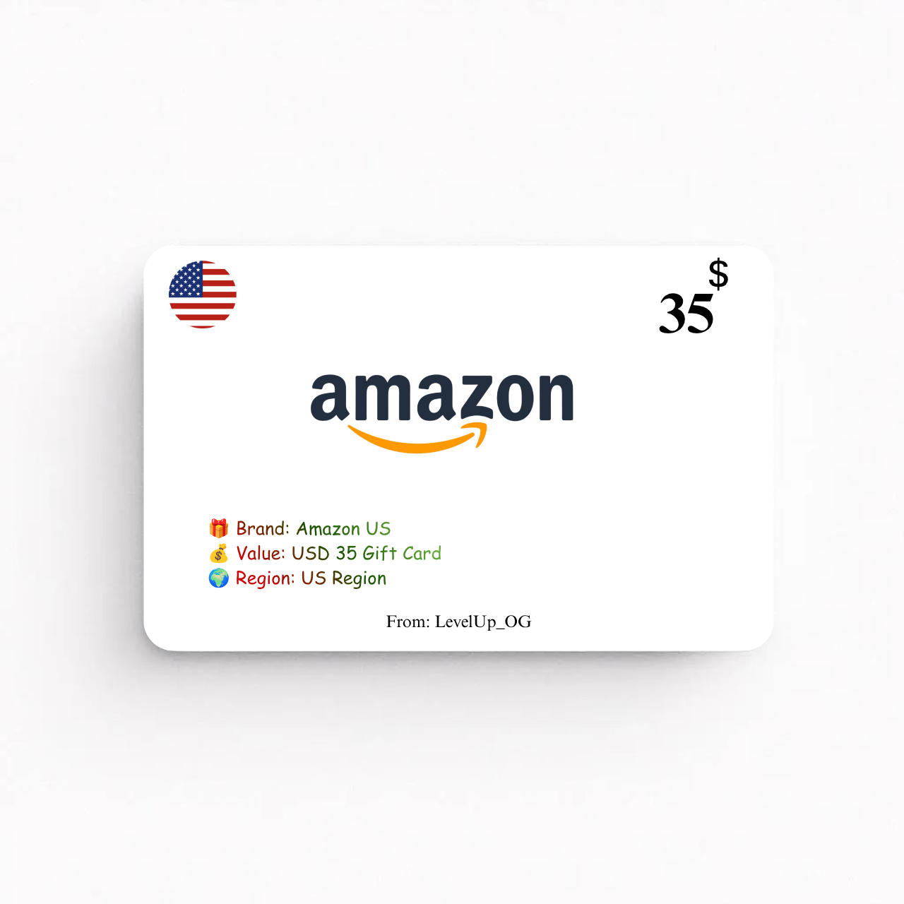 Amazon US | USD 35 Gift Card | US Region