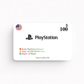 PlayStation Network | US USD 100 Gift Card | US Region