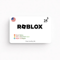 Roblox | USD 25 Gift Card | US Region