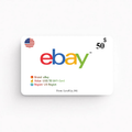 eBay | USD 50 Gift Card | US Region
