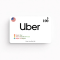 Uber | USD 100 Gift Card | US Region