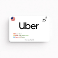 Uber | USD 25 Gift Card | US Region