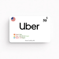 Uber | USD 50 Gift Card | US Region