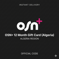 OSN+ 12 Months Subscription | Algeria
