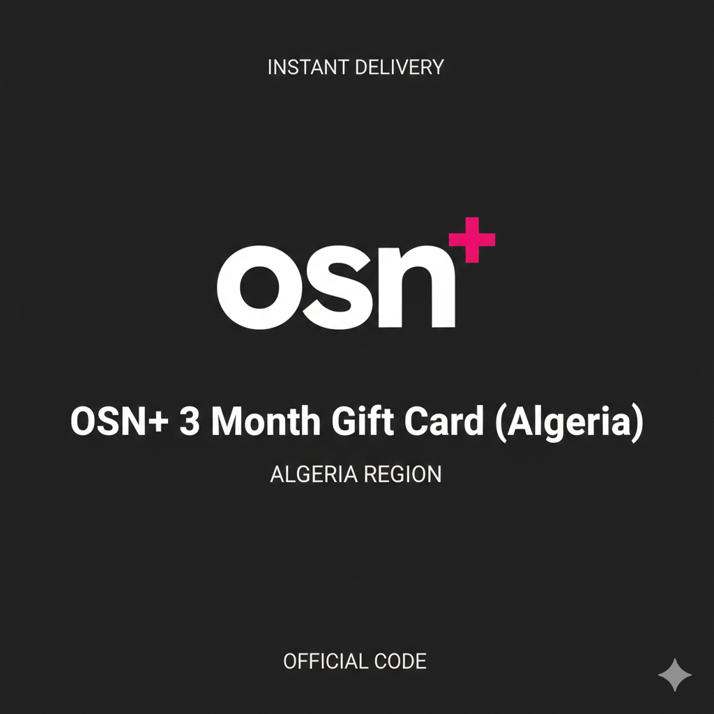 OSN+ 3 Months Subscription | Algeria