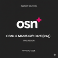 OSN+ 6 Months Subscription | Iraq