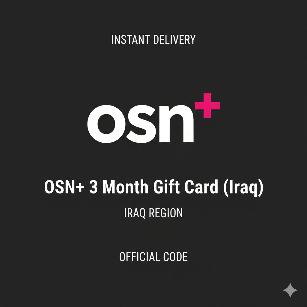 OSN+ 3 Months Subscription | Iraq