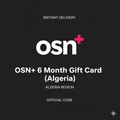 OSN+ 6 Months Subscription | Algeria