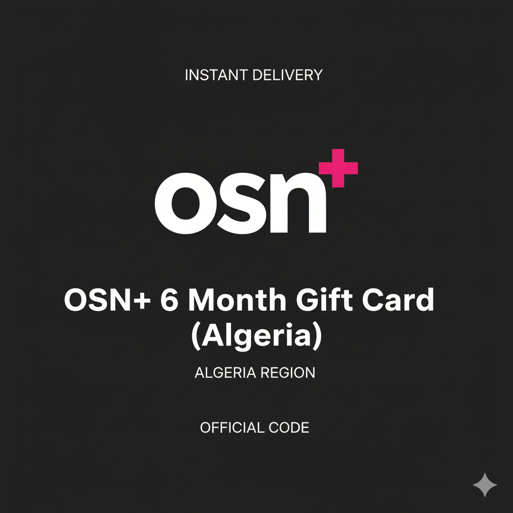 OSN+ 6 Months Subscription | Algeria