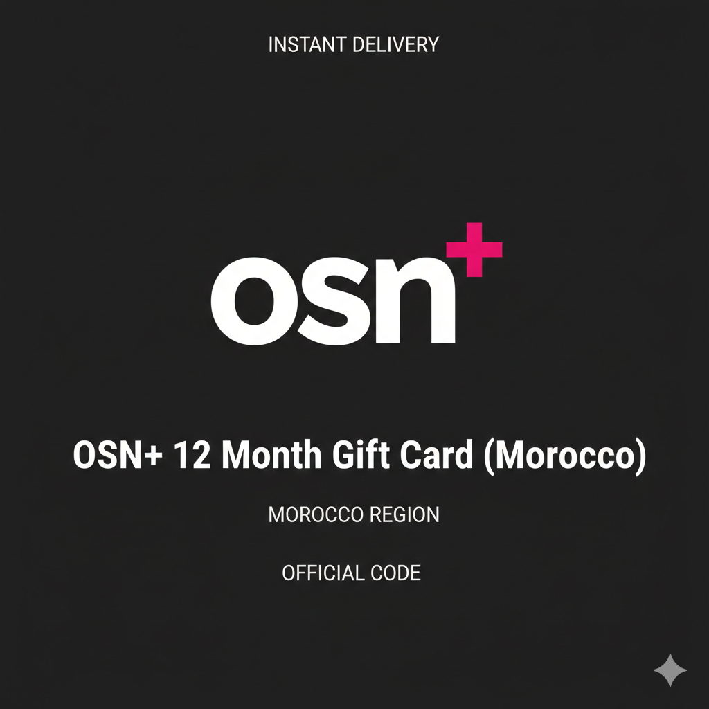 OSN+ 12 Months Subscription | Morocco