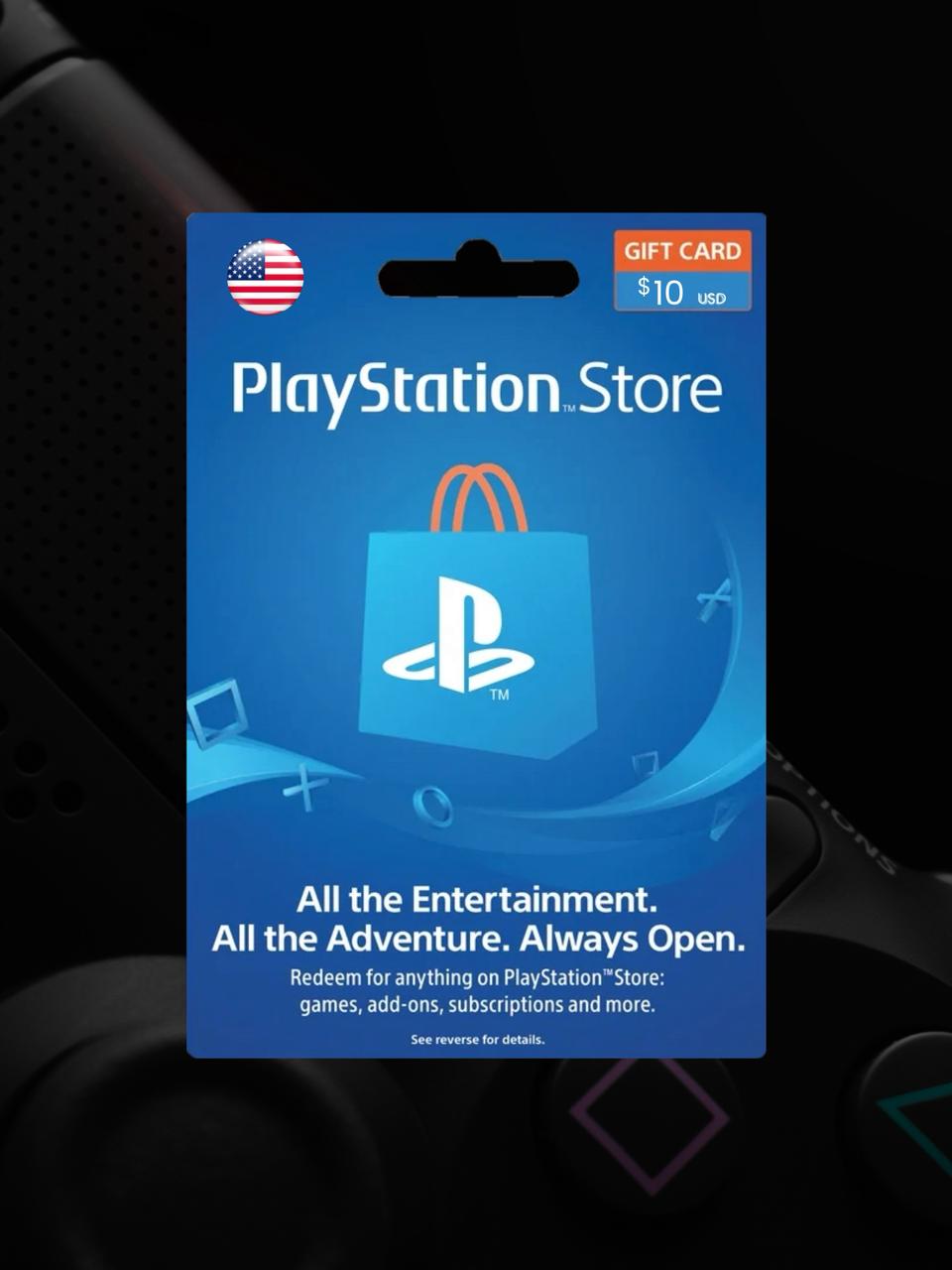 PlayStation Network Gift Card - US | 10 USD